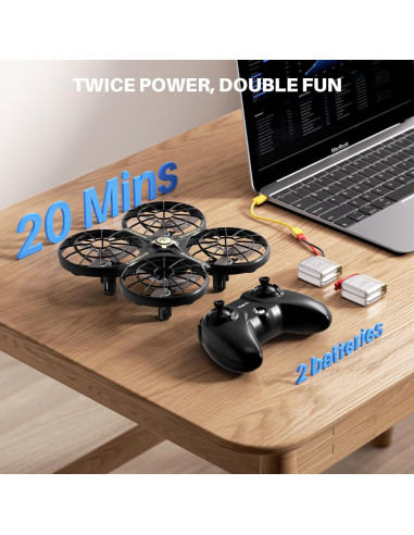Drone SYMA X100 para Niños con Evitación de Obstáculos y 20 Min de Vuelo