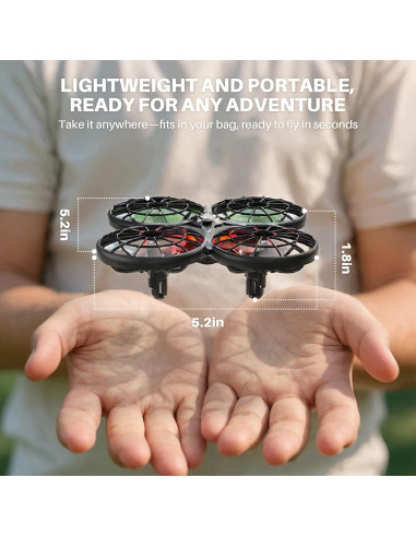 Drone SYMA X100 para Niños con Evitación de Obstáculos y 20 Min de Vuelo