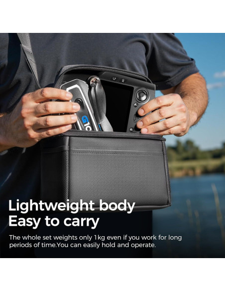 Dron GPS UFLYTOO G10 con cámara 4K y pantalla HD