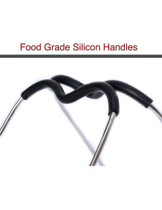 Trivet SMISME para Instant Pot 20,3 cm con Mangos de Silicona 2