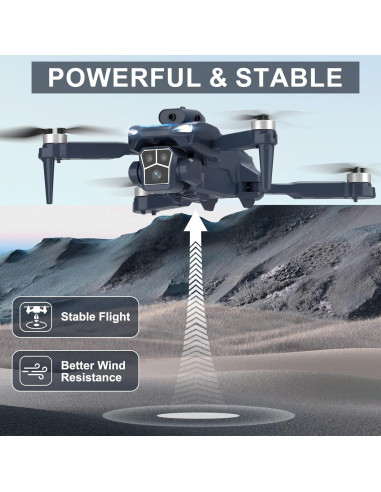 Dron F179 Govogorc con cámara 1080P y motores sin escobillas