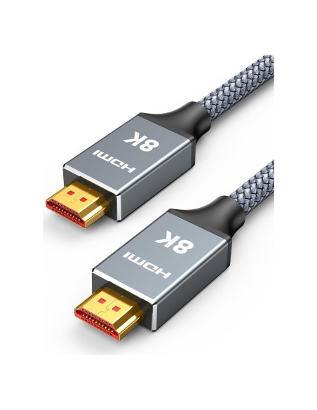 Cable HDMI 2.1 Capshi 9.14m 48Gbps 8K 4K@120Hz Trenzado