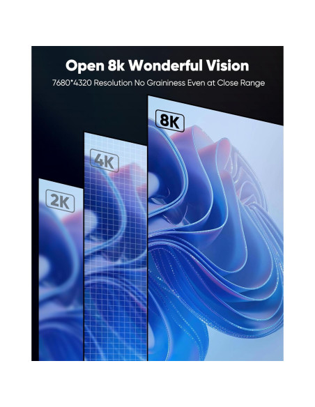 Cable HDMI 2.1 Capshi 9.14m 48Gbps 8K 4K@120Hz Trenzado