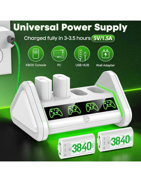 Paquete de Baterías Recargables OIVO para Xbox One y Series X|S
