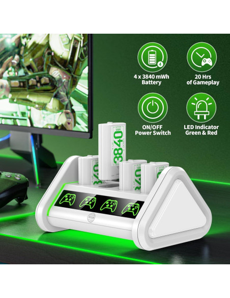 Paquete de Baterías Recargables OIVO para Xbox One y Series X|S