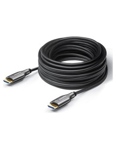 Cable HDMI de fibra óptica 30.48m EVAIO 18Gbps 4K HDR10