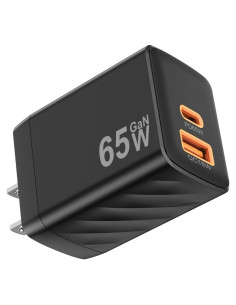 Cargador Rápido USB C 65W CUGUNU para MacBook y Smartphones