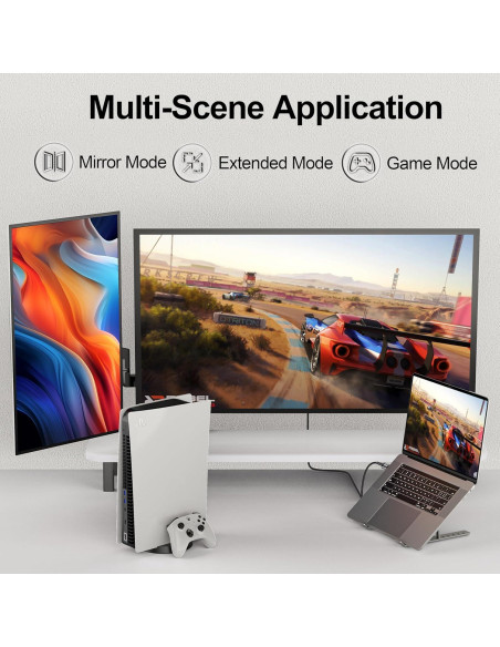 Cable HDMI 2.1 MOSIMLI 1.83m 48Gbps Soporta 8K y 4K