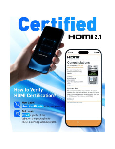 Cable HDMI 2.1 Maxonar 8K 3M Ultra Alta Velocidad 2