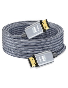 Cable HDMI 4K 15M Leadstar Alta Velocidad 2.0 Trenzado