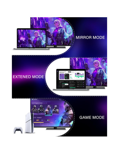 Cable HDMI 8K 3M 2Pack KOMGILK Alta Velocidad 48Gbps