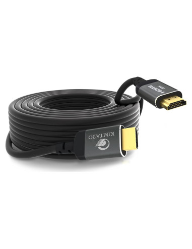 Cable HDMI KIMTABO 9.14 m 4K 30Hz Alta Velocidad Chapado Oro
