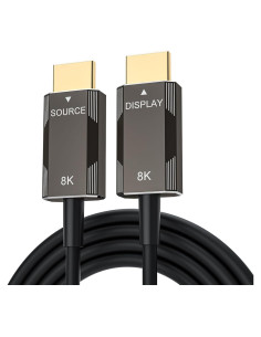 Cable HDMI 2.1 Activo de Fibra Óptica 12m 8K 4K 48Gbps ShengKai