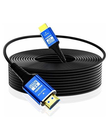 Cable HDMI de fibra óptica 30.48 m Adrenenjoyer 4K 60Hz