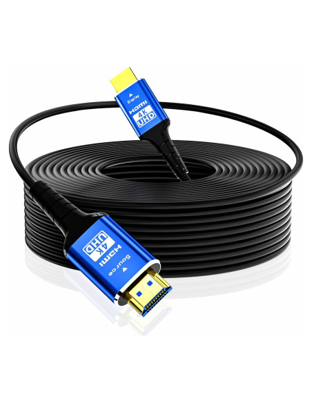 Cable HDMI de fibra óptica 30.48 m Adrenenjoyer 4K 60Hz