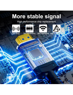 Cable HDMI de fibra óptica 30.48 m Adrenenjoyer 4K 60Hz 2