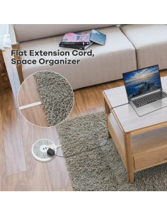 Regleta de Poder GLCONN 6 Salidas AC y 3 Puertos USB Carga Rápida 2