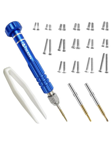 Kit de Reparación de Gafas PTSLKHN 2 en 1 con Tornillos