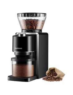Molinillo de Café Eléctrico SHARDOR 35 Ajustes 2-12 Tazas
