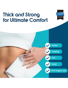 Toallitas de baño Inspire | 6 paquetes de 8 toallitas 2