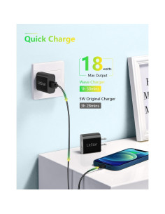 Cargador de pared USB 18W LitStar Quick Charge 3.0 2