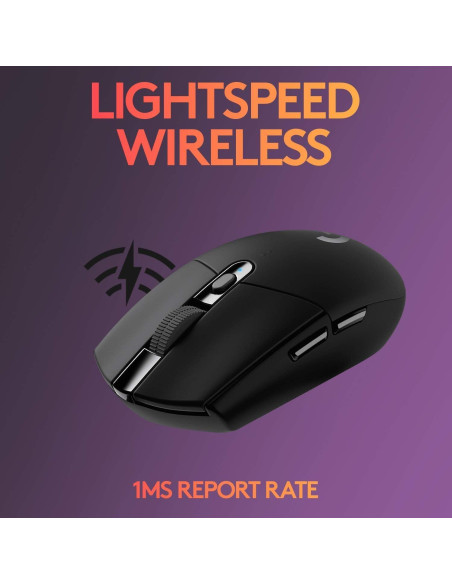 Ratón Gaming Inalámbrico Logitech G305 LIGHTSPEED Negro