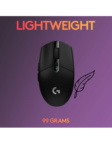 Ratón Gaming Inalámbrico Logitech G305 LIGHTSPEED Negro