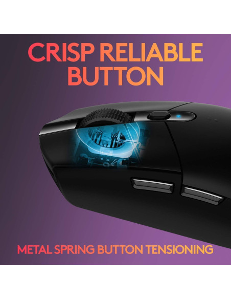 Ratón Gaming Inalámbrico Logitech G305 LIGHTSPEED Negro