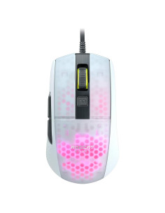 ROCCAT Burst Pro Ratón Ergonómico RGB 68g Blanco