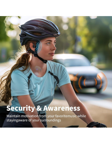 Auriculares Inalámbricos PSIER X11 Conducción Ósea IPX6 Negro