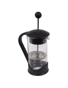 Cafetera Prensa Francesa Clever Chef 2 Tazas Negra 0.4L