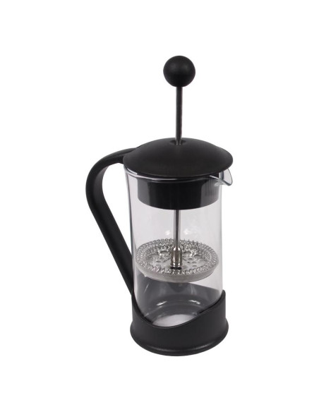 Cafetera Prensa Francesa Clever Chef 2 Tazas Negra 0.4L