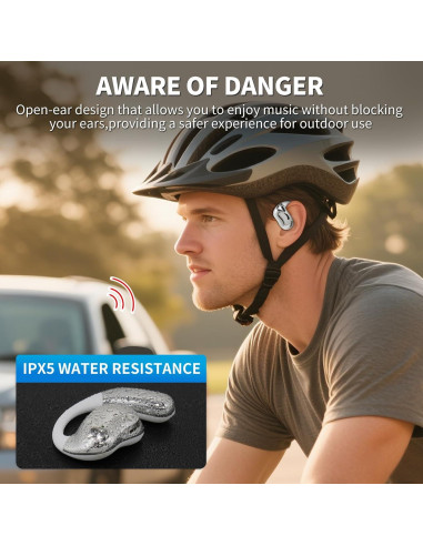 Auriculares Inalámbricos Bluetooth 5.4 YJ33 con Pantalla Táctil