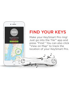 KeySmart Pro - Organizador de Llaves Inteligente con Bluetooth y Linterna LED 2