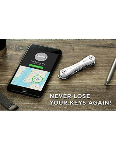 KeySmart Pro - Organizador de Llaves Inteligente con Bluetooth y Linterna LED