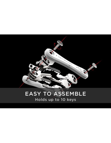 KeySmart Pro - Organizador de Llaves Inteligente con Bluetooth y Linterna LED