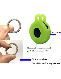 Paquete de 3 fundas de silicona para etiqueta Tile 2022 2