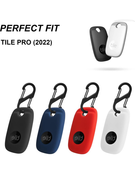 Funda de Silicona para Tile Pro 2024/2022 VAEKNVG 4PCS Funda de Silicona para Tile Pro 2024/2022 VAEKNVG 4PCS