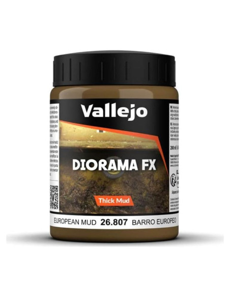 Vallejo Diorama FX Barro Europeo 200 ml Acrílico