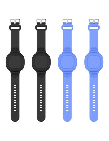 4 Pulseras Impermeables de Silicona para Tile Mate 2024/2022 - VAEKNVG