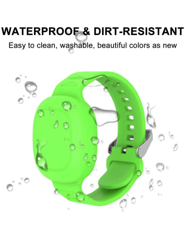 4 Pulseras Impermeables de Silicona para Tile Mate 2024/2022 - VAEKNVG