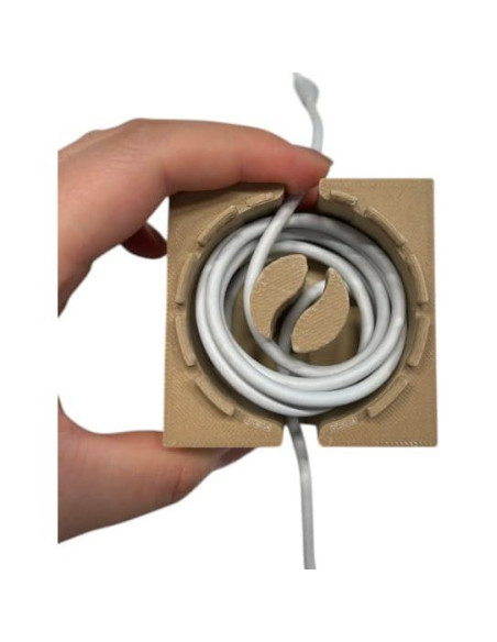 Organizador de Cables en Cubo - Ladrillo Arcoíris - Pequeño y Grande