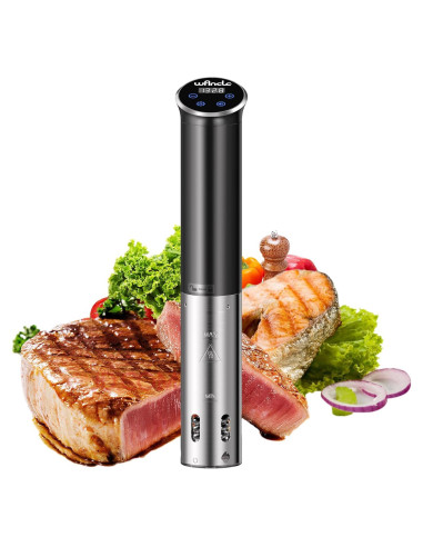 Cocinero Sous Vide Wancle 1100W Compacto IPX7 Negro