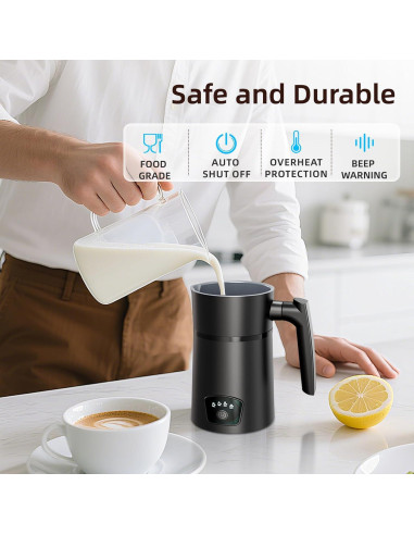 Espumador de Leche Eléctrico AGORVIO FF05 550ml 400W