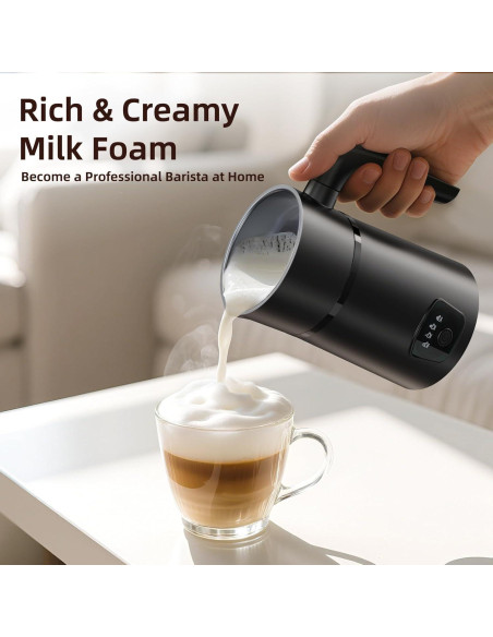 Espumador de Leche Eléctrico AGORVIO FF05 550ml 400W