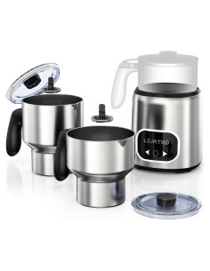 Espumador de Leche Eléctrico Livatro LVMF6401 14 en 1 621ml