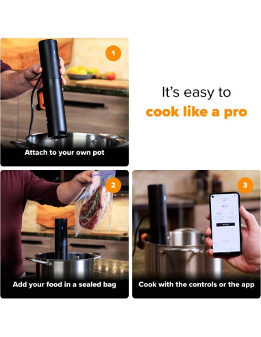Cocedor Sous Vide Anova Culinary Mini 850W Negro 2024
