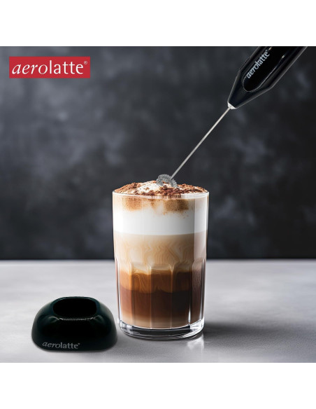 Espumador de Leche Aerolatte Original Sin Vapor con Soporte