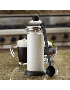 Espumador de Leche Manual BonJour Caffe Froth 450ml Vidrio 2