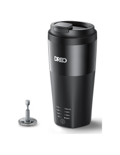 Espumador de Leche Dreo DR-KMF003 Eléctrico 4-en-1 Negro
